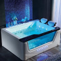 with Comfortable Headrests Unique Waterfall Hydro Whirlpool Massage Bath Tub